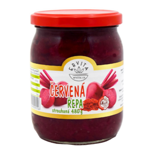 Červená řepa strouhaná ERVITA 480 g Ervita