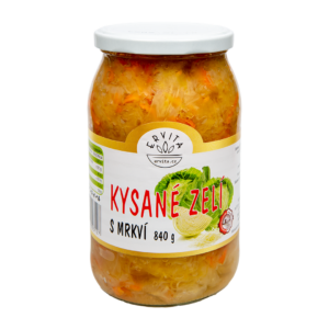 Kysané zelí s mrkví 840 g Ervita