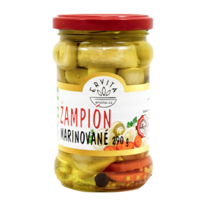 Žampiony marinované 290 g Ervita